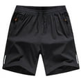thumbnail image 1 of Pantalones cortos de talla grande para hombre, pantalones deportivos finos de verano para correr, pantalones holgados, pantalones de pijama casuales, pantalones de playa, 1 of 4