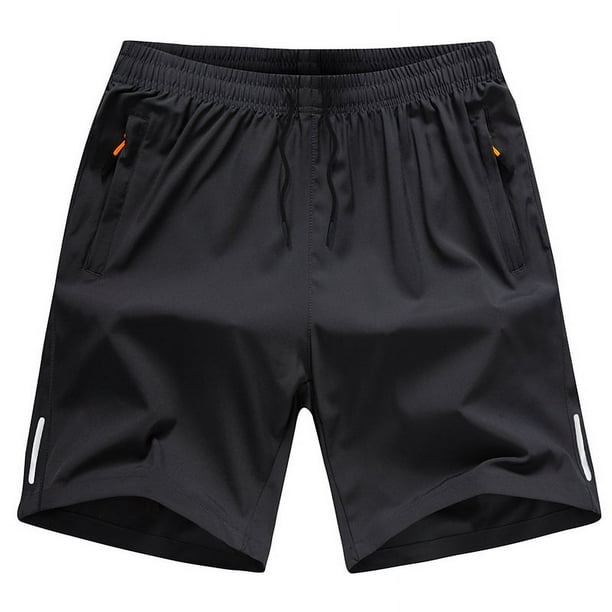 Pantalones cortos de talla grande para hombre, pantalones deportivos finos de verano para correr, pantalones holgados, pantalones de pijama casuales, pantalones de playa