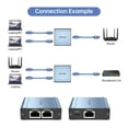 thumbnail image 3 of Cable Divisor Ethernet MT-VIKI 1 a 2 Gigabit 1000 Mbps Cat8, 3 of 6