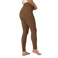 thumbnail image 4 of HORZE Desiree Women's High Waist Silicone Full Seat Breeches with UV Protection, 4 of 10