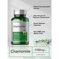 thumbnail image 3 of Chamomile Flower 1100mg | 200 Capsules for Men and Women | by Horbaach, 3 of 7