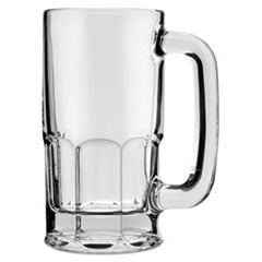 Classic Beer Mug, Glass, 12 oz, Clear, by Anchor