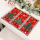 thumbnail image 5 of Inteprter Caminos de de Navidad, mantel estampado festivo antideslizante, manteles individuales de tela, casa de vacaciones, restaurante, comedor, Kits de decoración para fiestas Árbol pequeño Inteprter HA068351-03, 5 of 6