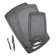 thumbnail image 1 of Kit 3 Tablas Picar Cortar 3 Tamaños Resistente Cocina Xtellar Color Negro Juego tablas para picar 5pzas, 1 of 3
