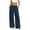 02-Dark Blue, variant on Diufon Womens Linen Pants Casual High Waisted Wide Leg Loose Pants Spring Summer Vacation Beach Trousers with Pockets