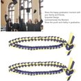 thumbnail image 3 of HUGFEGWE Colorful Ribbon Leis Necklace, Stylish & Versatile Graduation Accessory U2536-25833, 3 of 9