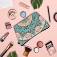 thumbnail image 1 of Bolsa de maquillaje, bolsa de cosméticos, bolsa de maquillaje grande para mujeres, estilos de bolsa de maquillaje, bolsa de cosméticos de viaje portátil para mujeres, paquete de flores para mujeres, 1 of 4