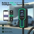 thumbnail image 4 of SOPHTRANS Level 2 EV Charger,10 to 40 Amp with J1772 NEMA 14-50 Heavy-duty (8AWG), Wall Mounted & Portable Electric Car Charger with WiFi (100-240V,25ft), 4 of 6