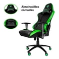thumbnail image 3 of Silla Xbox Techzone Pro,  gammer negra verde, 3 of 4