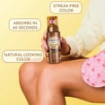 thumbnail image 3 of Jergens Natural Glow Instant Sun Sunless Tanning Mousse, Self Tanner Deep Bronze Tan, 6 fl oz, 3 of 15