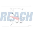 thumbnail image 2 of REACH 41-916 Radiator for 84-83 Ford Ranger, Automotive Radiator Replacement Part, 2 of 2