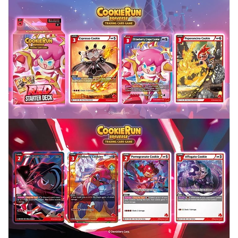 CookieRun: Braverse Trading Card Game - Starter Deck Red CookieRun: Braverse Trading Card Game - Starter Deck Red
