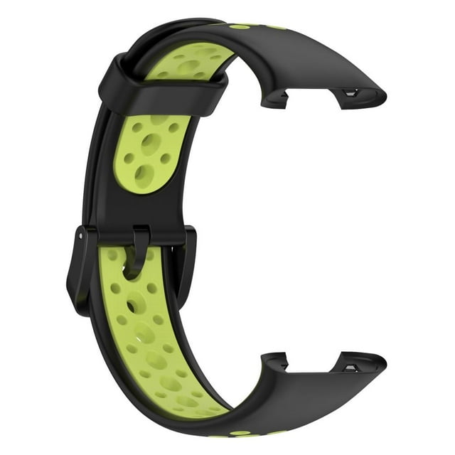 Replacement Straps Compatible for Xiaomi Band7 Pro Breathable Soft Silicone Smart Watch Band Wristband Dual Color