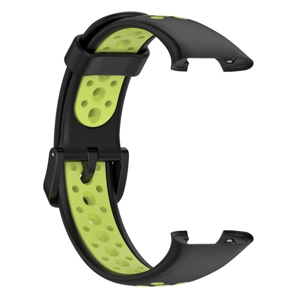 Correas de repuesto compatibles con Xiaomi Band7 Pro, pulsera de silicona suave y transpirable para reloj inteligente, Color Dual