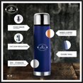 thumbnail image 2 of SOPL-OLIVEWARE Skyper Vacuum Bottle (500ml), Stainless Steel, Hot & Cold, Insulated Bottle, Fit for Indoor & Outdoors (Blue), 2 of 5