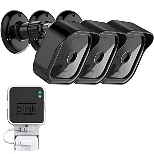 Soporte de vigilancia de cámara Hibezos para exteriores Blink carcasa protectora resistente a la intemperie