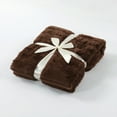 thumbnail image 3 of Home Soft Things Plush Faux Fur Throw & 2 Pillow Covers Set - Carafe - 60"x80"/18"x18" Jumbo, 3 of 9