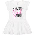 thumbnail image 3 of Inktastic Baby I Am Proof That God Answers Prayers Girls Toddler Dress, 3 of 5
