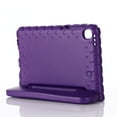 thumbnail image 4 of For Samsung Tab A7 Lite Case 8.7" 2021 Model SM-T220, Kids Shockproof Lightweight EVA Full Rugged Protective Convertible Handle Stand Cover, Purple, 4 of 6