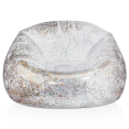 thumbnail image 2 of Bouclair Clear Kids Glitter Lounge Chair, 2 of 8
