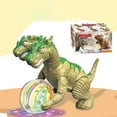thumbnail image 1 of Electric Dinosaur Toy Mechanical Crawling Boy Lighting Sound Effect  Simulation Model Early Education Holiday Gift, 1 of 2