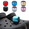 thumbnail image 1 of UUEENN Croc Speaker, Mini Altavoz para Croc, Mini Altavoz de Halloween, Bluetooth Croc Charm, Azul, 1 of 5