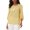 Sunflower/NYC White, variant on Jones New York Womens Eyelet 100% Cotton Tunic Top