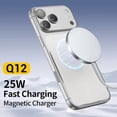 thumbnail image 4 of Qi2 Certified Magnetic Wireless Charger, 25W Fast Charging, Aluminum & Tempered Glass Pad with 4ft Cable, for iPhone 17/16/15/14/13, Galaxy S24, 4 of 23