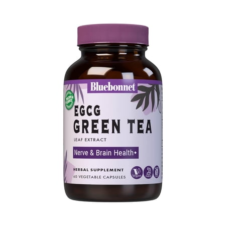 Bluebonnet Nutrition EGCG Green Tea Leaf Extract Supplement, 60 Count