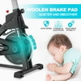 thumbnail image 2 of POOBOO Indoor Stationary Magnetic Cycling Exercise Bike Machine for Home Cardio and Workout 350 Lbs., 2 of 8