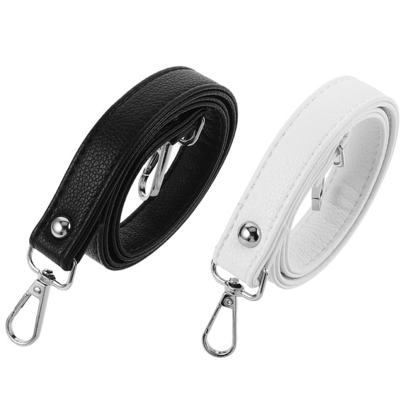 WRISTBIQUE 2Pcs Easy Install Replacement Purse Strap Handles for Crossbody and Tote Bags Durable Synthetic Material
