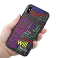 thumbnail image 3 of Reiko brand for iphone X Design Tpu Case With Vibrant Word Cloud Jesus Letters, 3 of 4