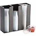 thumbnail image 3 of Cal Mil 278-3 Lid & Ramekin Dispenser - Medium - Black, 3 of 3