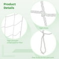 thumbnail image 4 of Football Goal Net, 12x6ft Football Replacement Goal Net, Impact-Resistant Polypropylene Football Goal Post Netting for Sports Match Training, Heavy-Duty Soccer Practice Goal Netting, 4 of 6