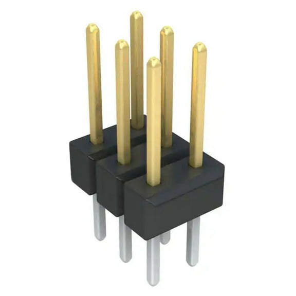 0010897062 Connector Header Through Hole 6 position 2.54mm :RoHS