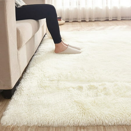 13 Colors 4 Sizes Modern Soft Fluffy Floor Rug Anti-skid Shag Shaggy Area Rug Home Bedroom Living Room Carpet Child Play Mat Yoga (Best Carpet For Home)