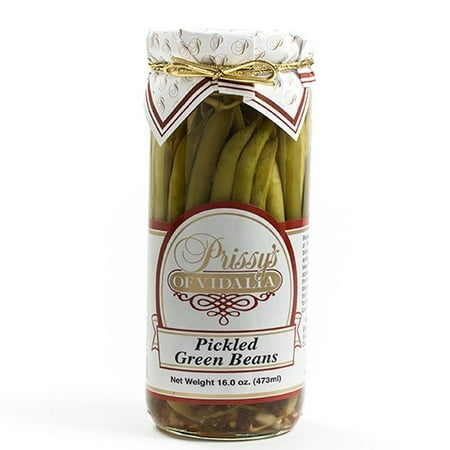 Pickled Green Beans by Prissy's of Vidalia (16 (Best Spicy Pickled Green Beans Recipe)