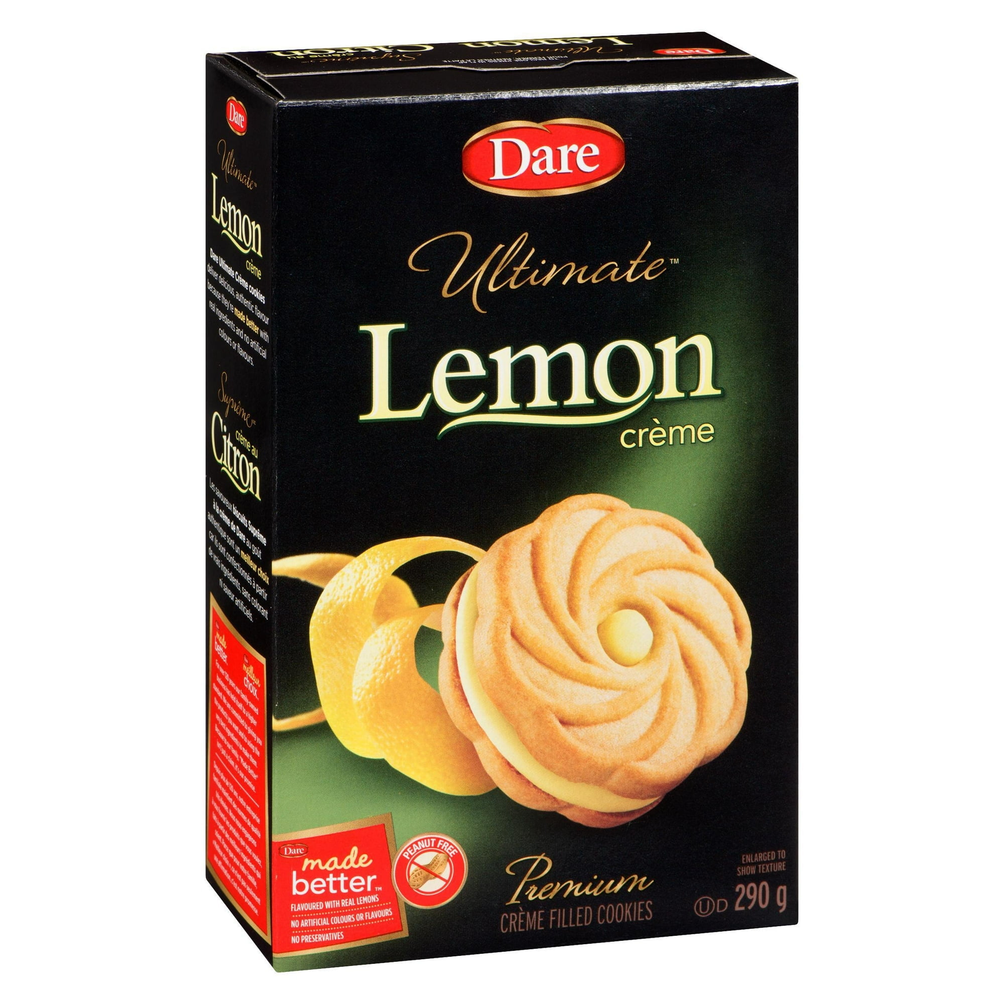 Dare Suprême crème au Citron Biscuits 290 g