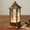 Brown Style D, variant on Unique Bargains Christmas Light Up Crystal Ball Mini LED Glitter Sphere Orb Yellow