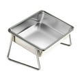 thumbnail image 2 of Spill-Proof 2L Pet Food Bowl - Heavy Duty Stainless Steel with Anti-Slip Base, 12cm Deep Design for Messy Eaters, Large Dog/Cat Bowl for Multi-Pet Homes, 2 of 6