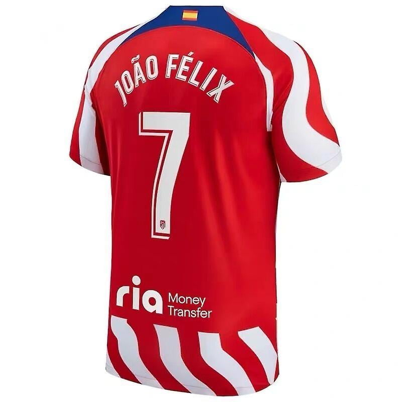 HEFEI，22-23 Atletico Madrid Home Shirt Number 7 Joao Felix Jersey