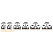 King Electric 7500W / 240V 2-Stage Garage Heater w/ Remote Temperature Sensor, KB2407-1-ECO2S-PLUS