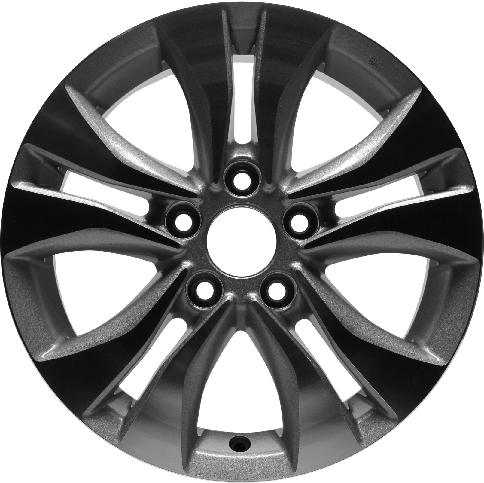 16 Inch Aluminum Wheel Rim For 13 15 Honda Accord 5 Lug Tire Fits R16 Walmart Com Walmart Com