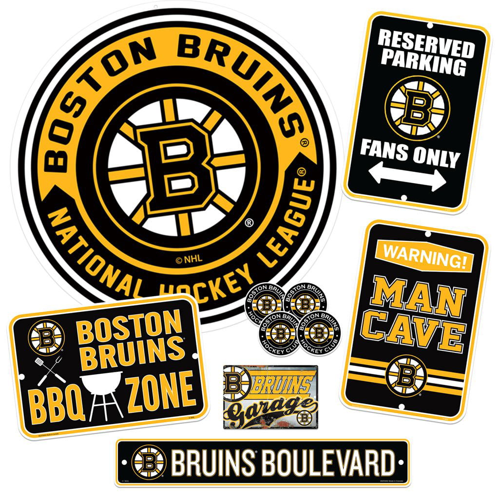 Boston Bruins Pair Of Texting Gloves One Size Fits All Design