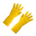 thumbnail image 4 of unbranded 1Par Guantes De Látex Amarillos Para Protección En De Limpieza Y Cocina, 4 of 8