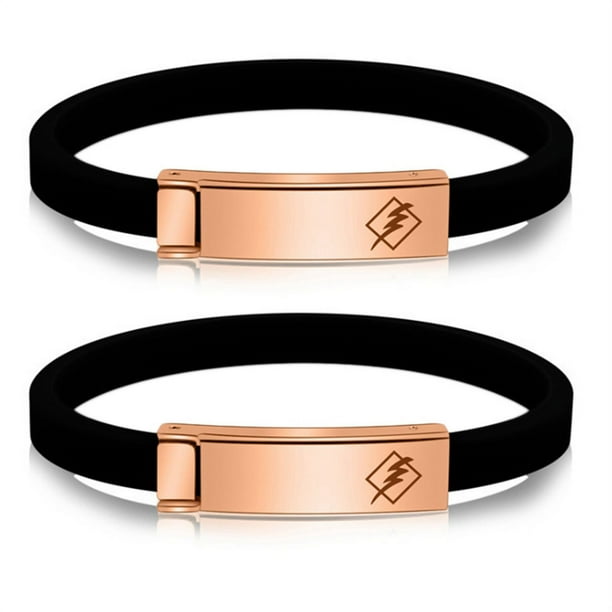 2X Pulsera Antiestática Ajustable Pulsera Electrónica Antiestática Inalámbrica Silicona de Protección Ambiental