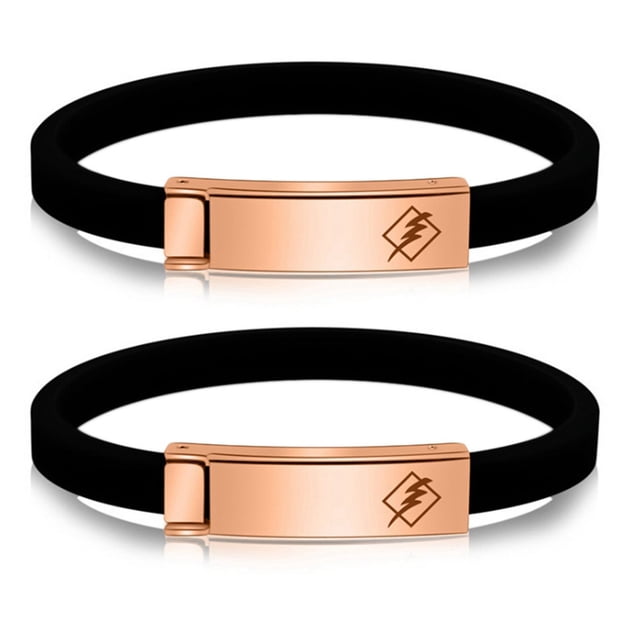 2X Pulsera Antiestática Ajustable Pulsera Electrónica Antiestática Inalámbrica Silicona de Protección Ambiental