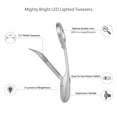 thumbnail image 2 of Mighty Bright 88112 Lighted Tweezers, Silver, 2 of 3