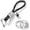 Black, variant on Bling Keychain for Women Gifts Car Wristlet Key Chains Crystal Lanyard Rhinestone Fob DIY Crafts Black