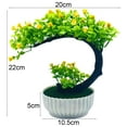 thumbnail image 6 of Artificial Plants Bonsai Small Tree Simulation Pot Plants Fake Flowers Table Pot Ornaments Home Decoration Hotel Garden Decor, 6 of 8